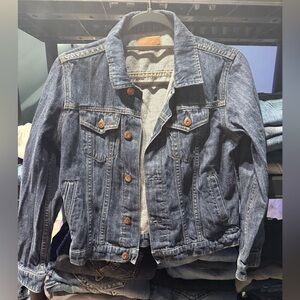 Earth Music & Ecology Denim Jacket Mid-length Size  M Used  EUC